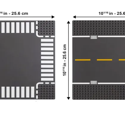 Street / Road Base Plates - 25 x 25 cm (M38-B0182-streetroad)