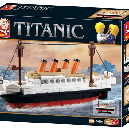 Mini TITANIC Set (16 CM / 6.5 INCH LONG) (M38-B0576)