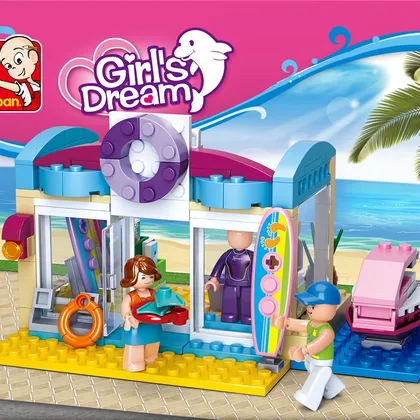 Sluban Beach Surf Shop / Store (M38-B0603)
