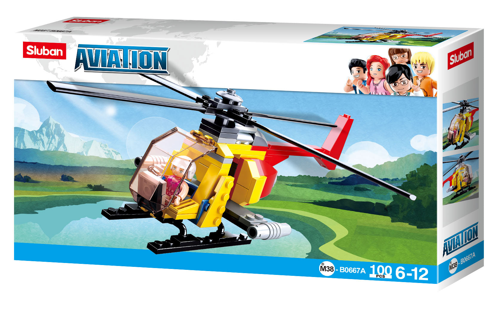 Rescue Ranger Helicopter (M38-B0667A)
