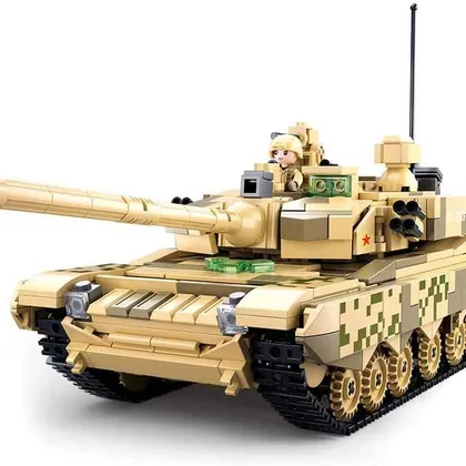 T-99A Modern Battle Tank - - 893 Pieces (M38-B0790)