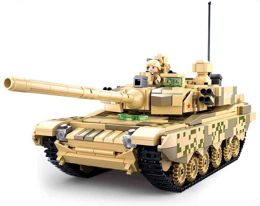 T-99A Modern Battle Tank - - 893 Pieces (M38-B0790)