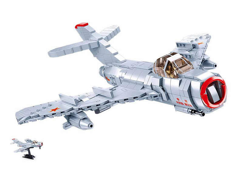 MIG-17 Russian Fighter Jet - 583 Pieces (M38-B0983)