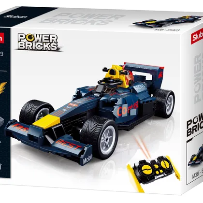 Racing Team RC Race Car -221 Pieces (M38-B1023)