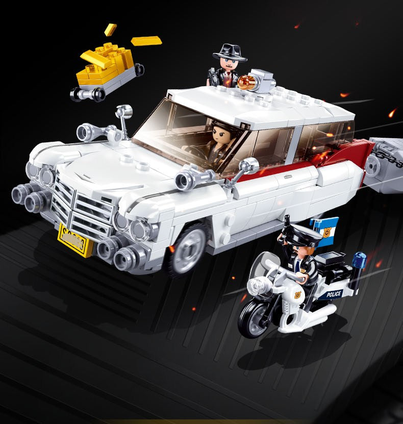 Getaway Car & Police Chase (M38-B1099)