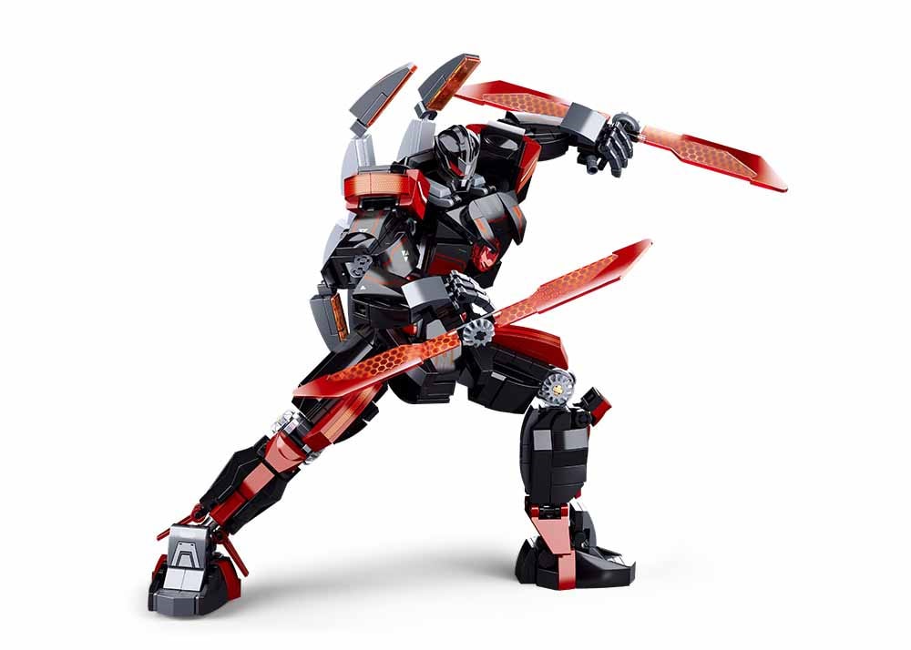 P.R. Mecha Double Swords (M38-B1120)