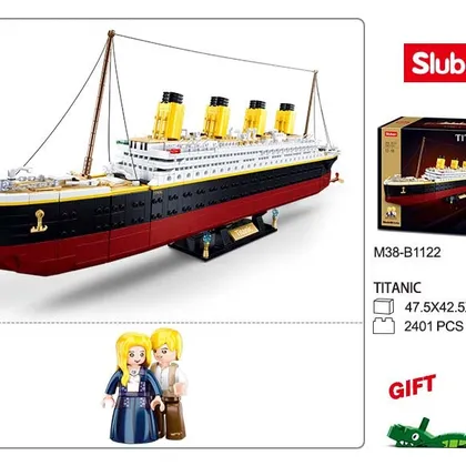 1/350 SCALE TITANIC MODEL KIT (65 cm / 25 in Long) - 2401 PCS (M38-B1122)