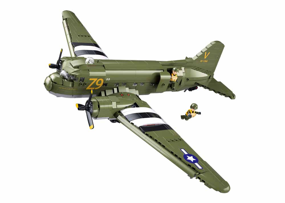 C-47 WW2 Dakota Skytrain Troop Transport - Sluban (M38-B1366)